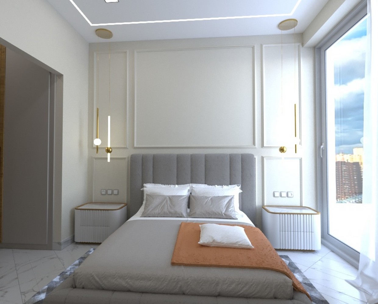 Chambre parentale élégante Chambre parentale élégante